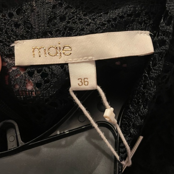 🪭MAJE LACE LIL BLACK ROMPER🪭 - Picture 5 of 8